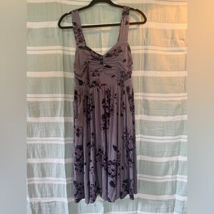 Torrid Purple Floral Dress